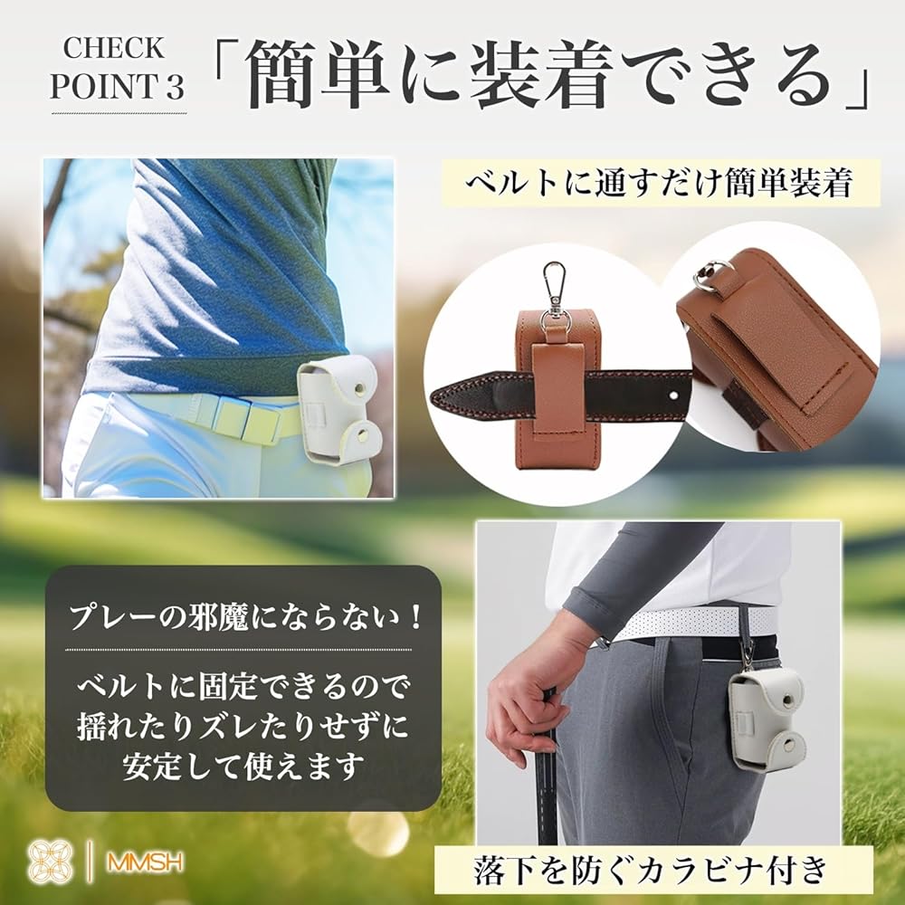  BROWN ゴルフボールケース Amazon.co.jp: MMSH ゴルフボールケース ゴルフボールポーチ
